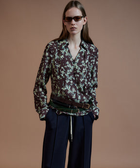 【26AUTUMN PRE-ORDER】Flower Print Shirt