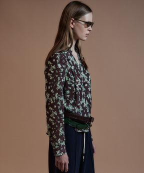 【26AUTUMN PRE-ORDER】Flower Print Shirt