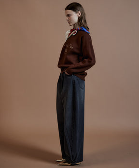 【26AUTUMN PRE-ORDER】Pretty Ugly Club Logo Knit