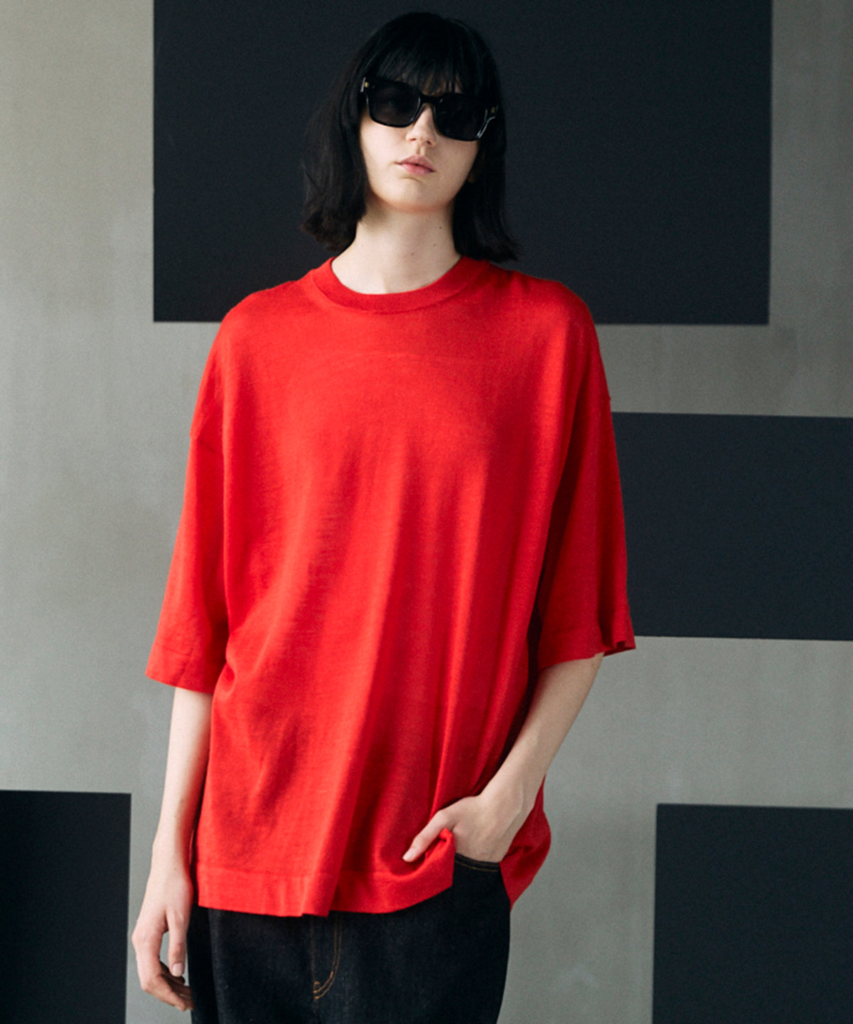 【26SS PRE-ORDER】Ramie-SOLOTEX Prime-Over Crewneck Short Sleeve Knit T-shirt