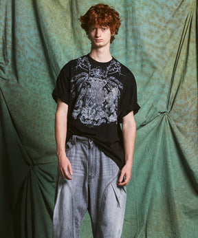 [26SS 预购] [Hypnose Association for MAISON SPECIAL] “SNAKE” Prime-Over 圆领图案 T 恤