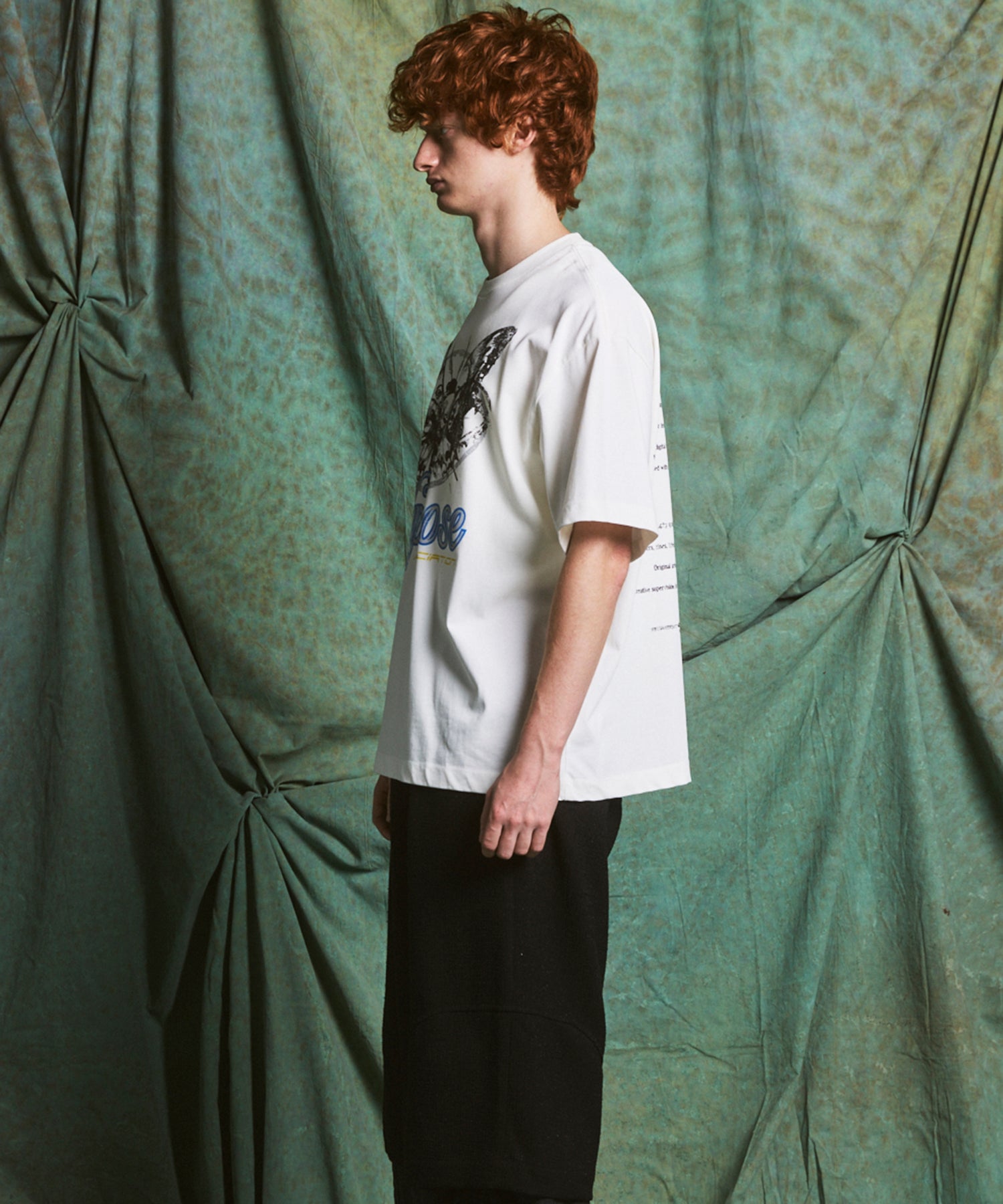 [26SS 预购] [Hypnose Association for MAISON SPECIAL] “SKULL MOTH” Prime-Over 圆领图案 T 恤