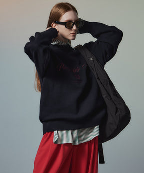 【26AUTUMN PRE-ORDER】Pretty Ugly Club Logo Knit