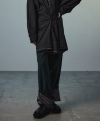 Roll-Up Stripe Pants