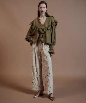【26AUTUMN PRE-ORDER】Lace Frill Collar Blouse