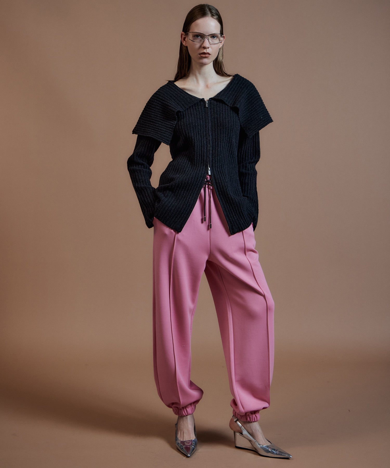 【26AUTUMN PRE-ORDER】Big Collar Cardigan