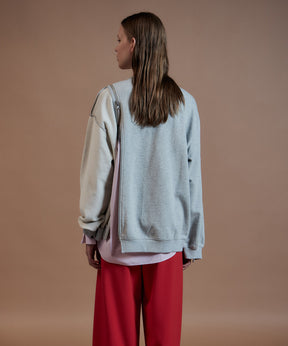 【26AUTUMN PRE-ORDER】Reverse Zipper Sweatshirt