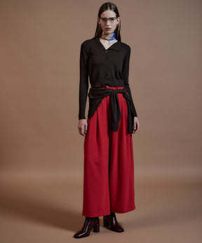 【26AUTUMN PRE-ORDER】Low-Tuck Color Pants