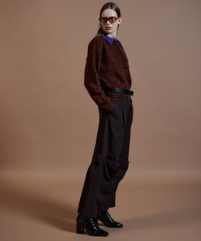 【26AUTUMN PRE-ORDER】Layered Polo Knit