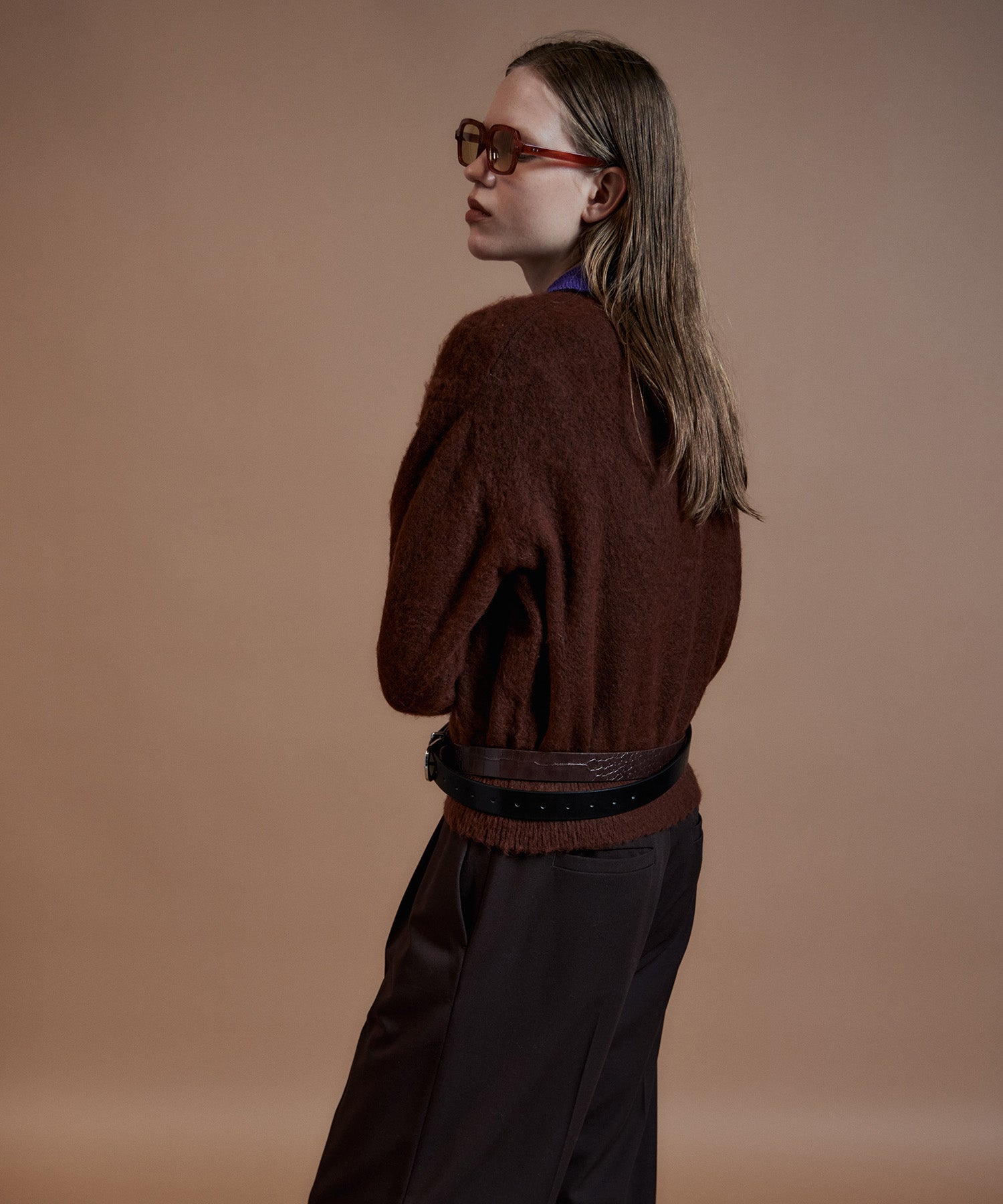 【26AUTUMN PRE-ORDER】Layered Polo Knit