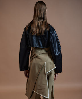 【26AUTUMN PRE-ORDER】Draped Chino Bustier