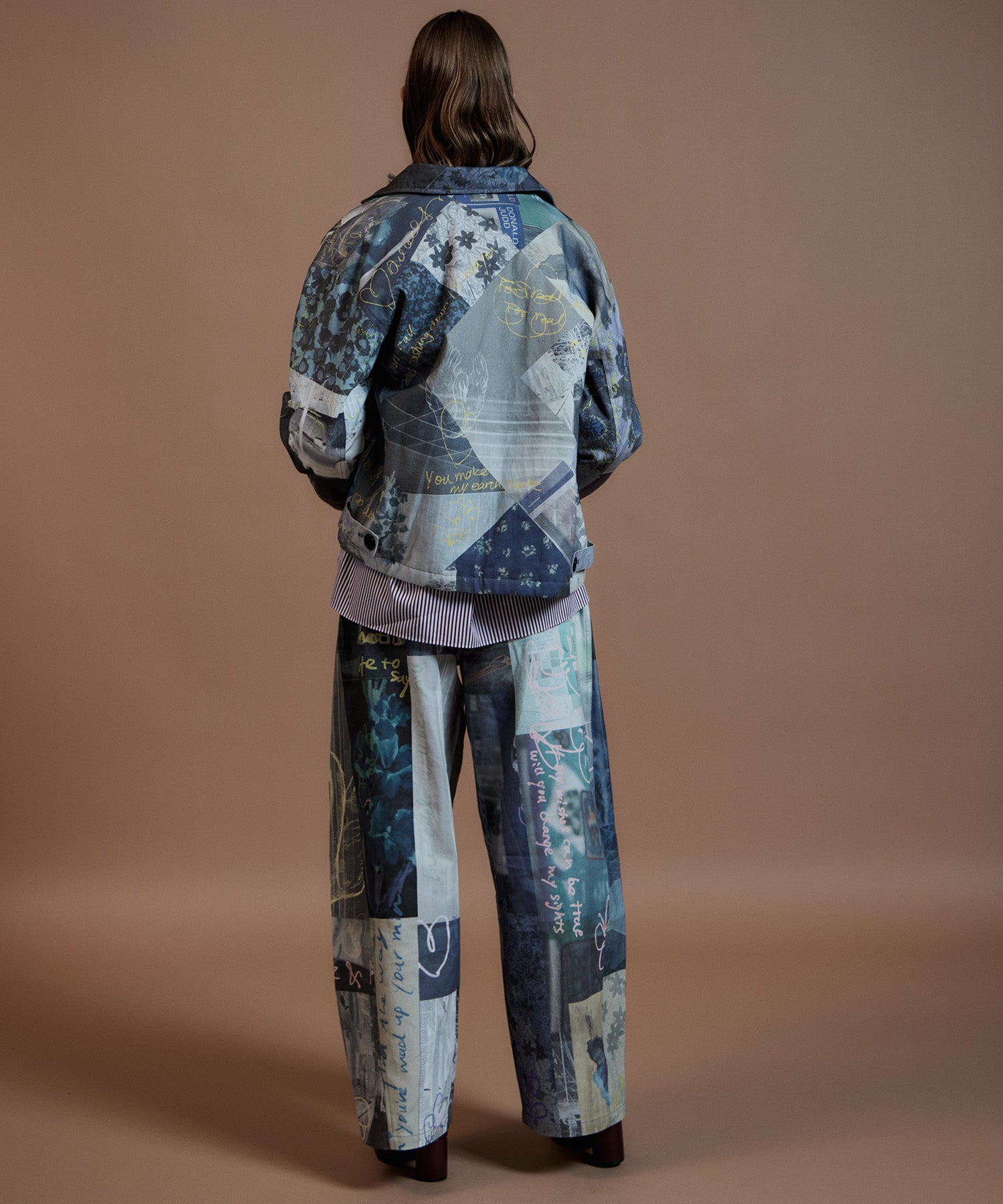 【26AUTUMN PRE-ORDER】Collage Drawing Jacket