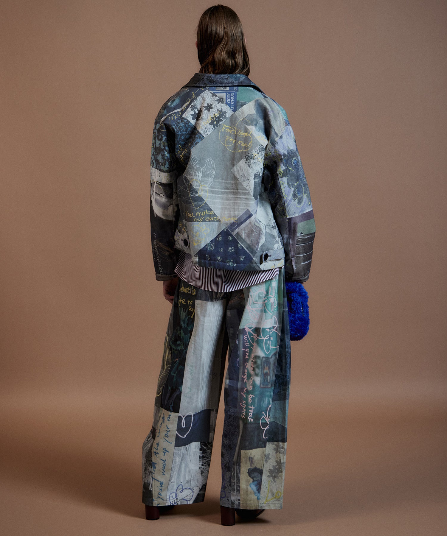 【26AUTUMN PRE-ORDER】Collage Drawing Pants