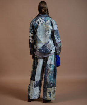 【26AUTUMN PRE-ORDER】Collage Drawing Pants
