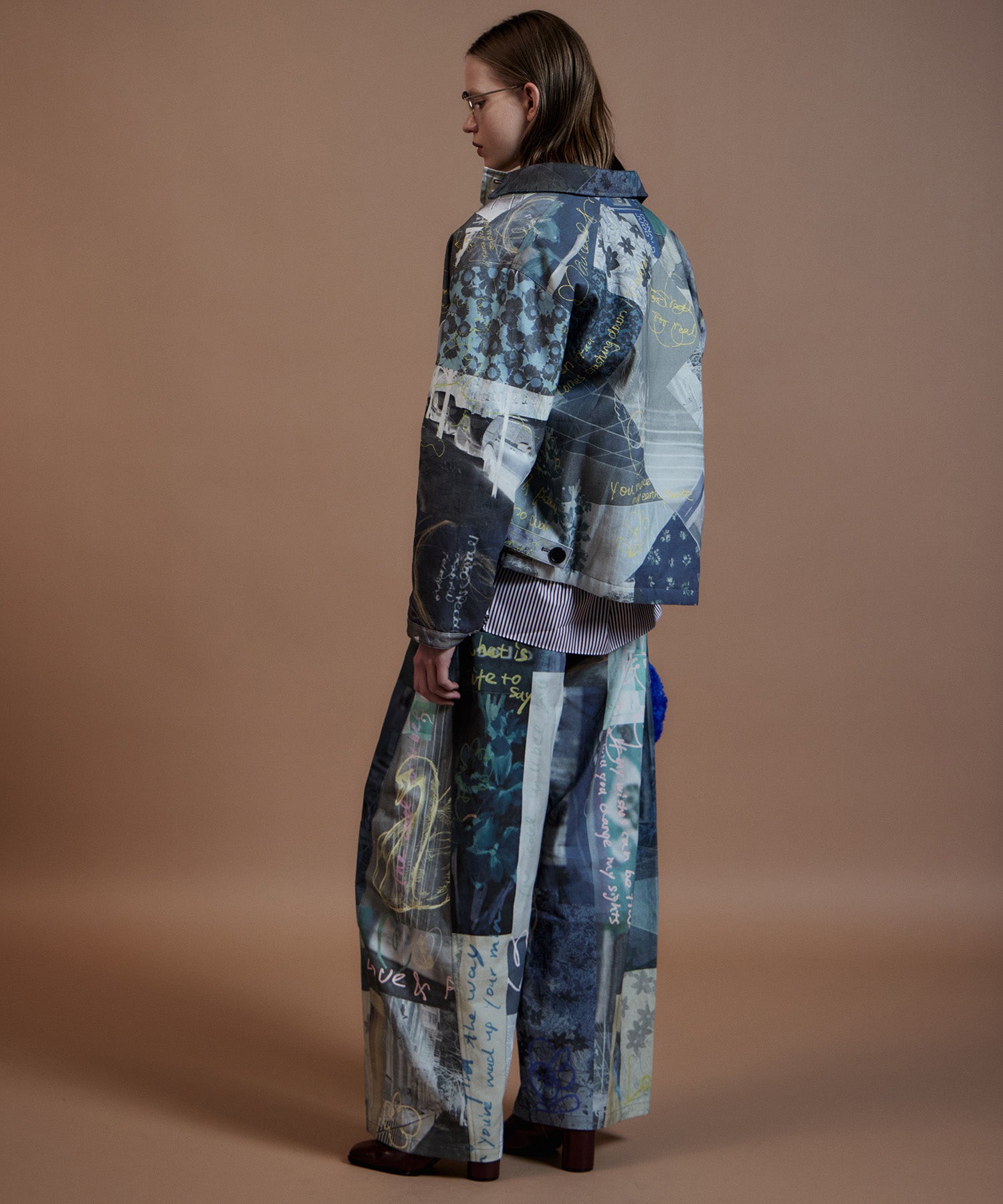 【26AUTUMN PRE-ORDER】Collage Drawing Jacket