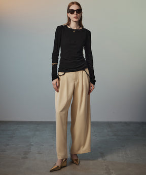 【26AUTUMN PRE-ORDER】Layered Sheer Top