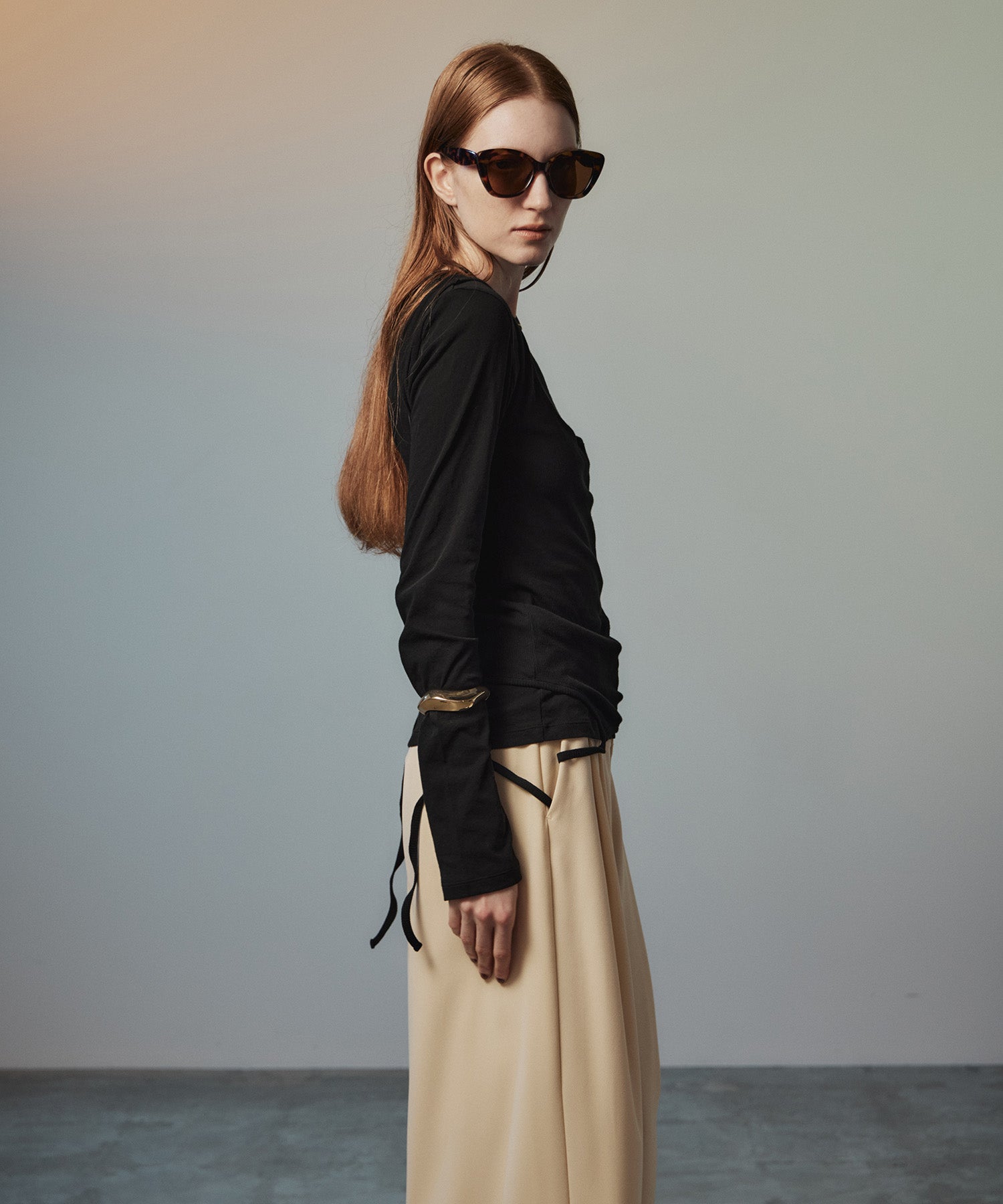 【26AUTUMN PRE-ORDER】Layered Sheer Top