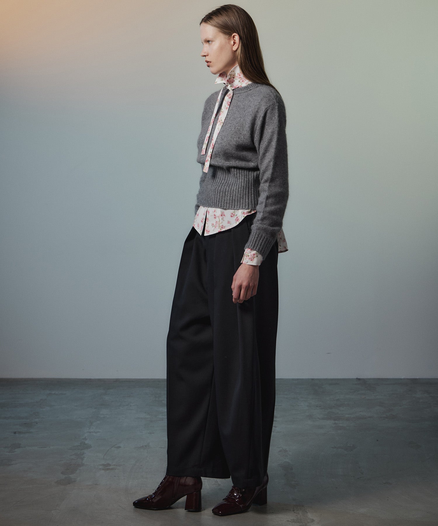 【26AUTUMN PRE-ORDER】Two-Tuck Cocoon Pants