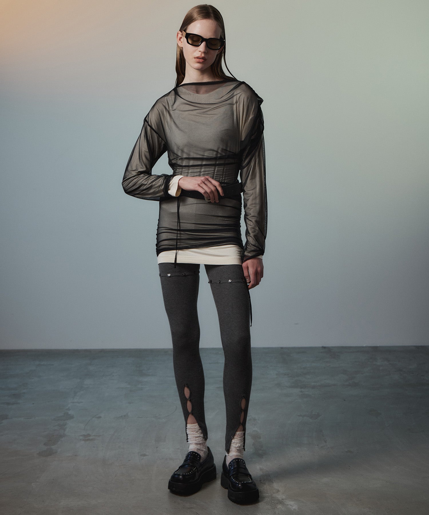【26AUTUMN PRE-ORDER】2WAY Knit Tights
