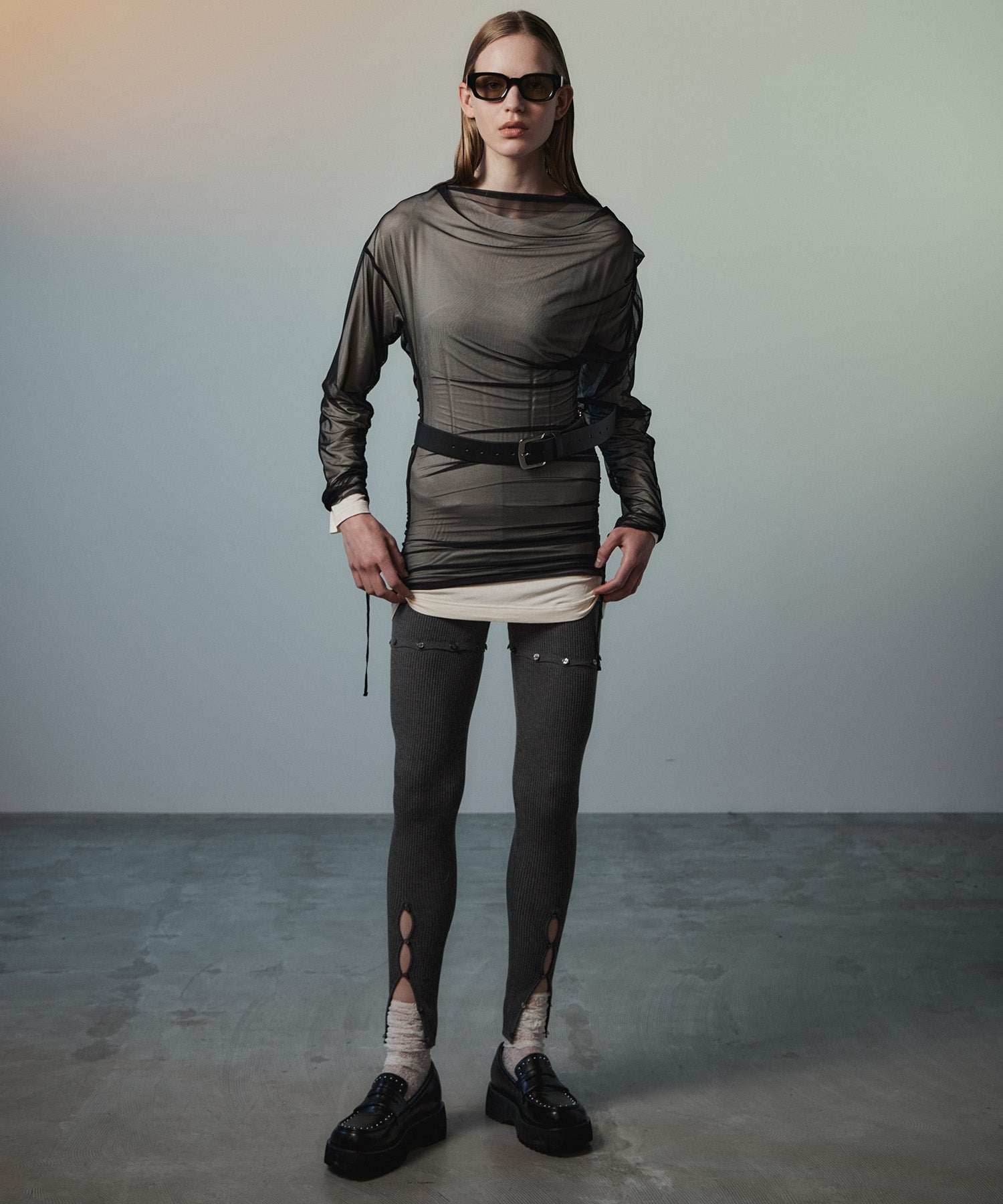 【26AUTUMN PRE-ORDER】2WAY Knit Tights