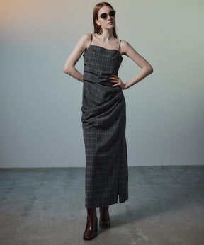 【26AUTUMN PRE-ORDER】Drape Dress with Babushka