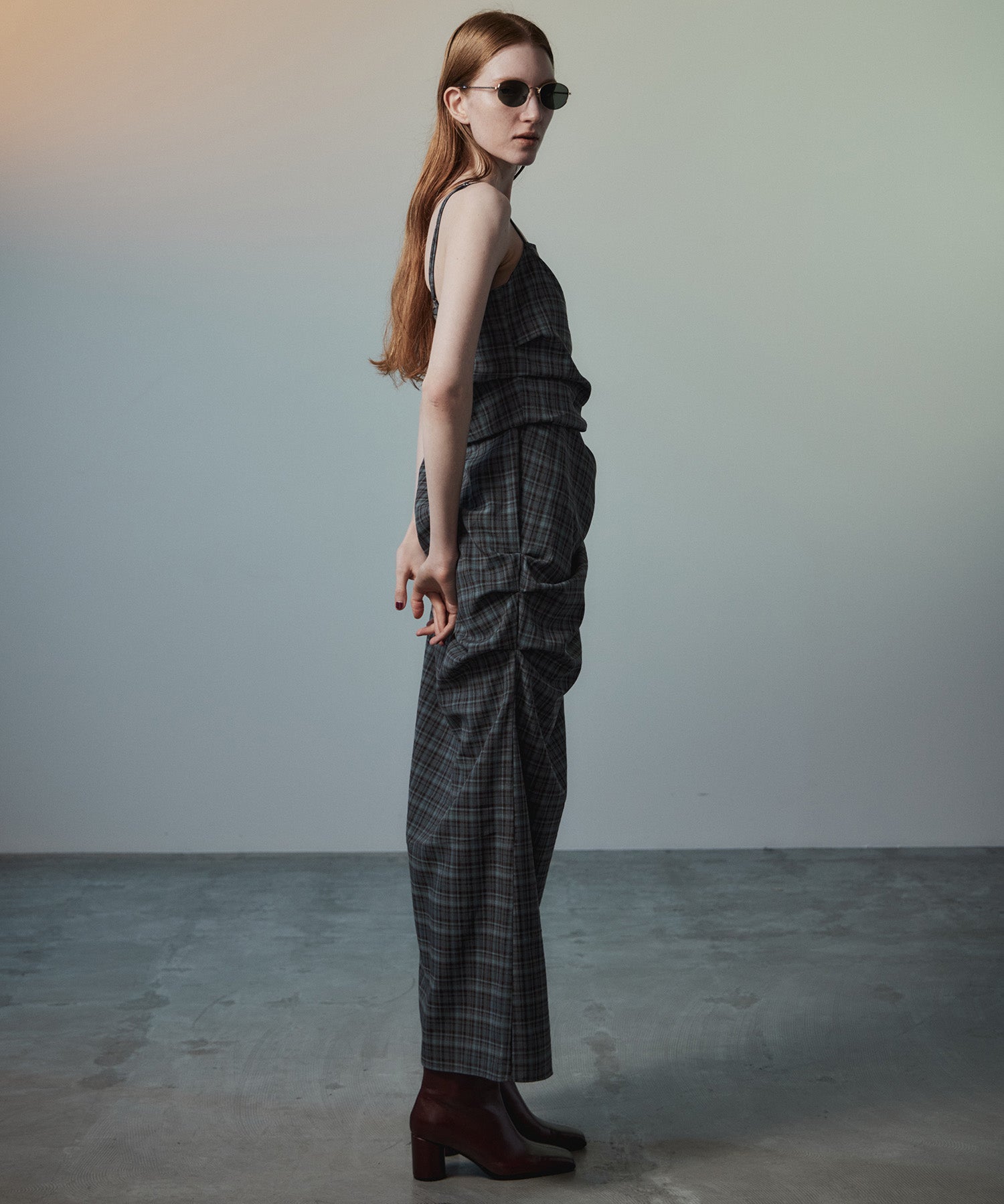【26AUTUMN PRE-ORDER】Drape Dress with Babushka