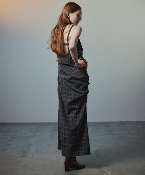 【26AUTUMN PRE-ORDER】Drape Dress with Babushka