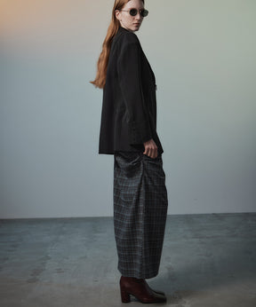 【26AUTUMN PRE-ORDER】Oversized Jacket with Ribbed Waist