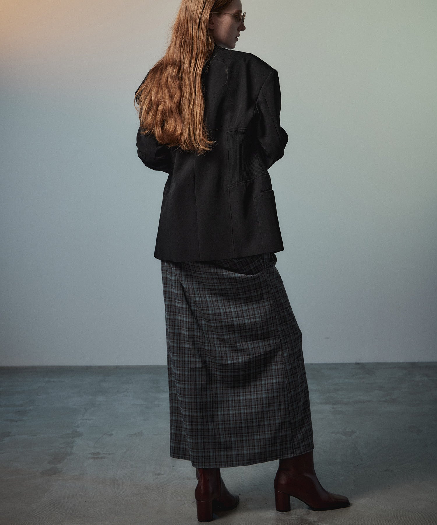 【26AUTUMN PRE-ORDER】Oversized Jacket with Ribbed Waist