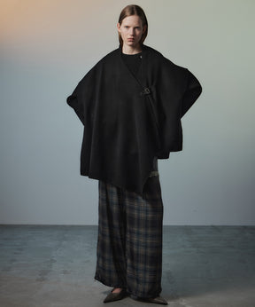 【26AUTUMN PRE-ORDER】2WAY Scarf Middle Coat