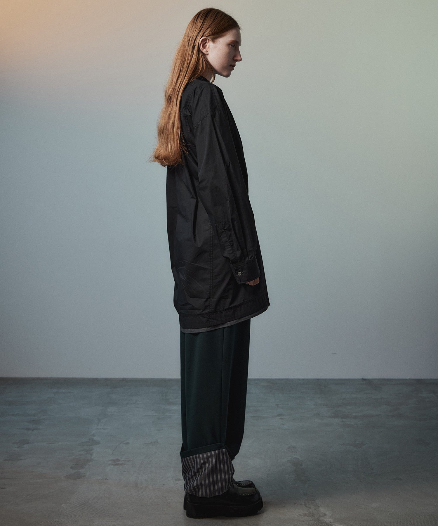 【26AUTUMN PRE-ORDER】Roll-Up Stripe Pants
