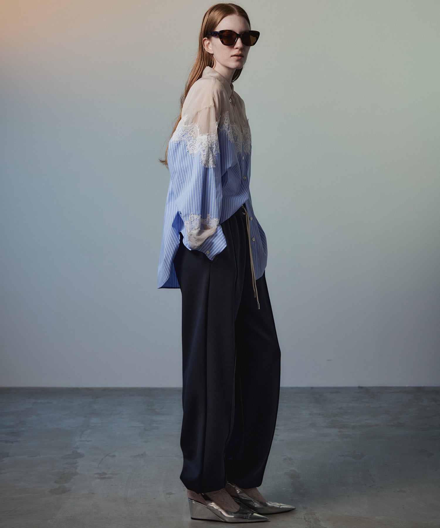 【26AUTUMN PRE-ORDER】Lace-Up Jogger Pants