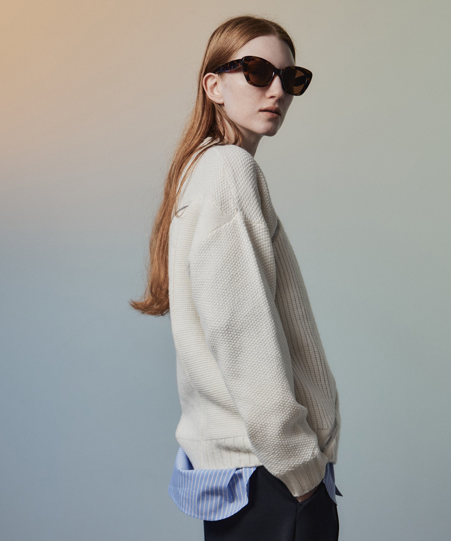 【26AUTUMN PRE-ORDER】Zipper Knit