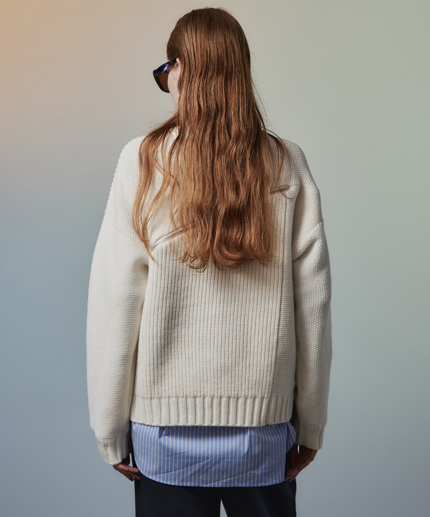 【26AUTUMN PRE-ORDER】Zipper Knit