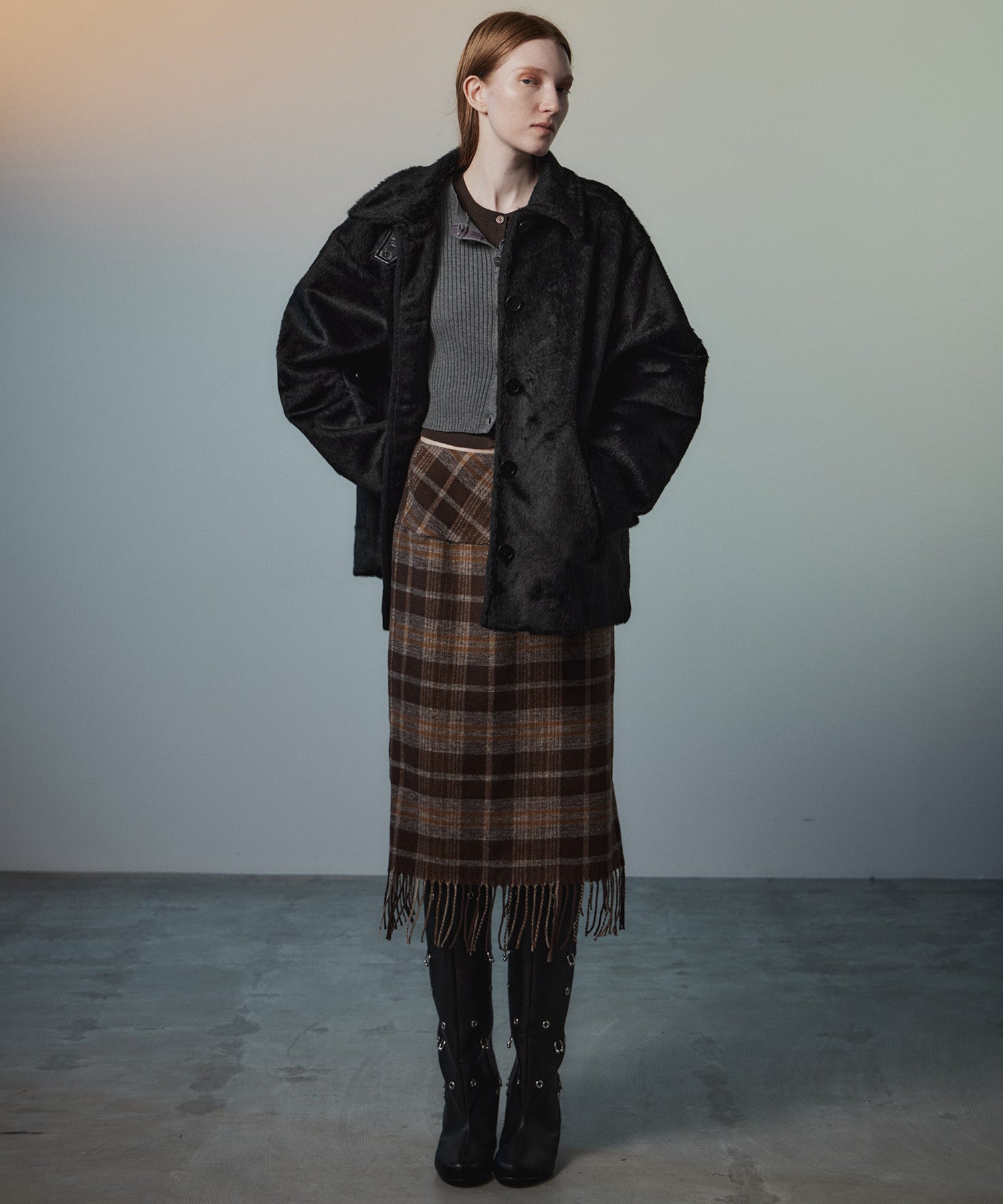 【26AUTUMN PRE-ORDER】Fur Car Coat
