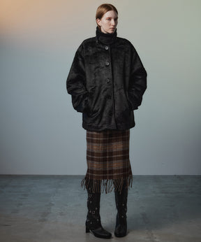 【26AUTUMN PRE-ORDER】Fur Car Coat
