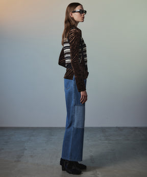 【26AUTUMN PRE-ORDER】Multi-Border Knit Vest