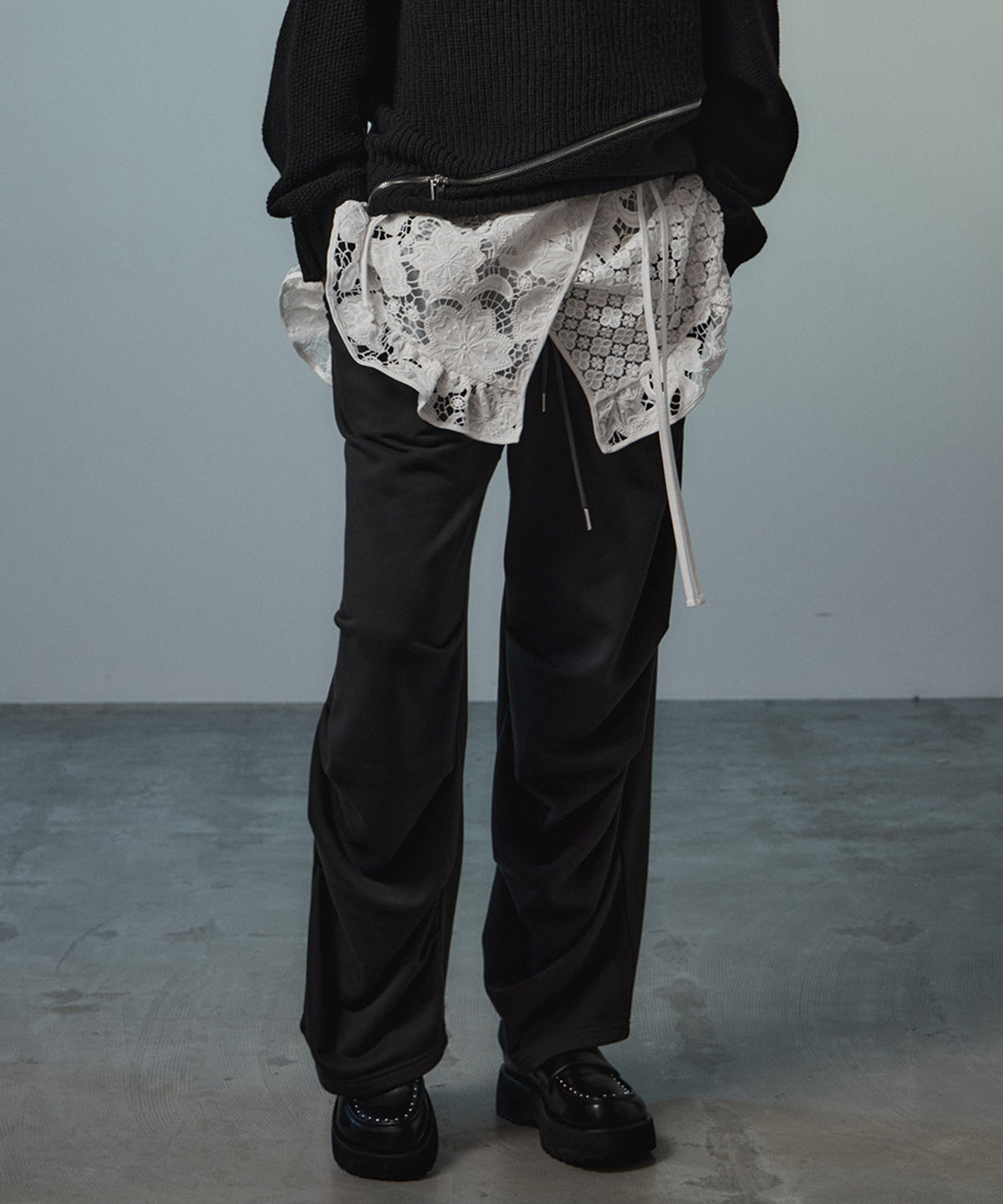 【26AUTUMN PRE-ORDER】Hem Tuck Sweatpants