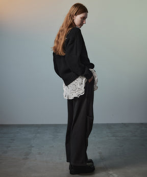 【26AUTUMN PRE-ORDER】Hem Tuck Sweatpants