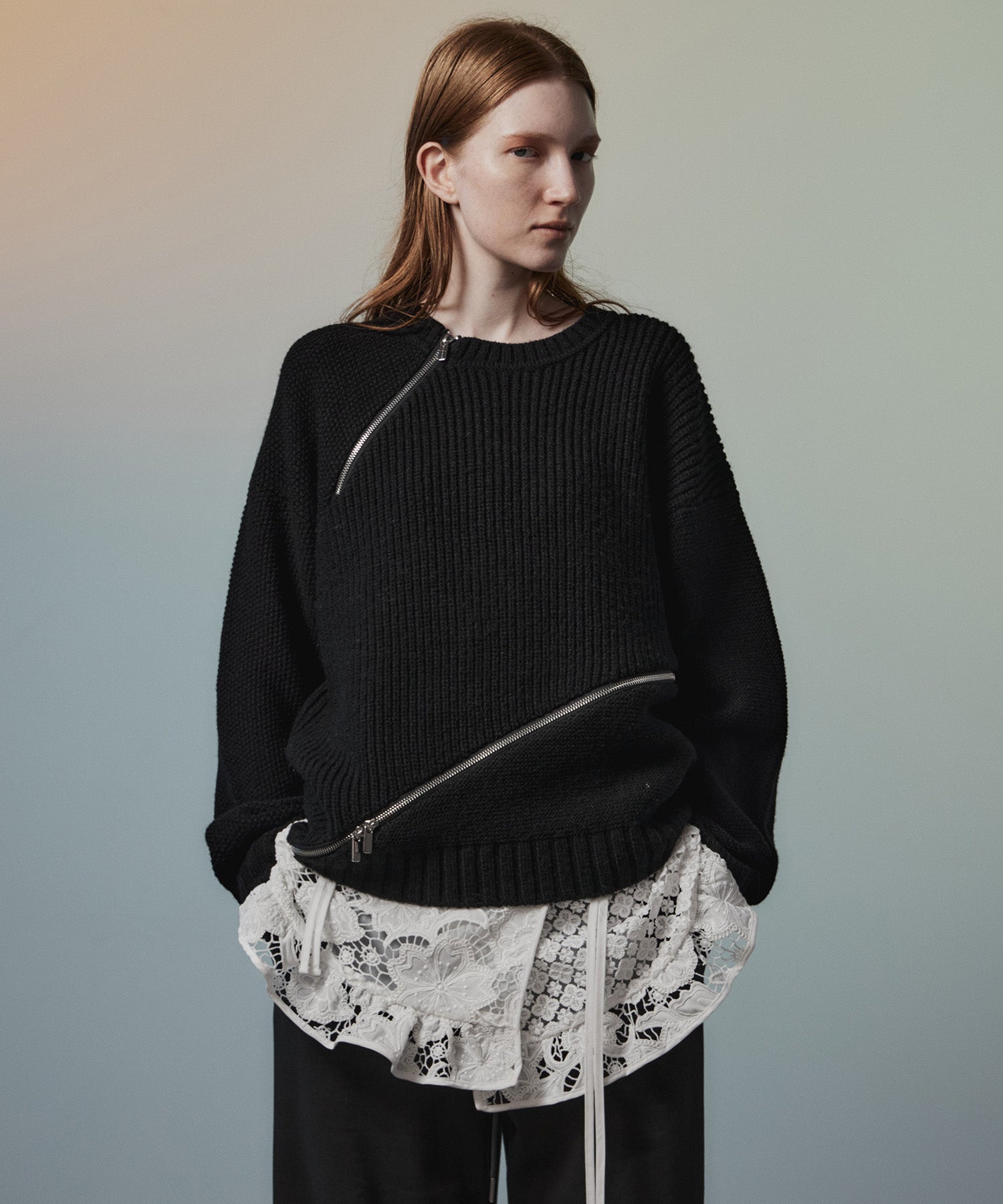 【26AUTUMN PRE-ORDER】Zipper Knit