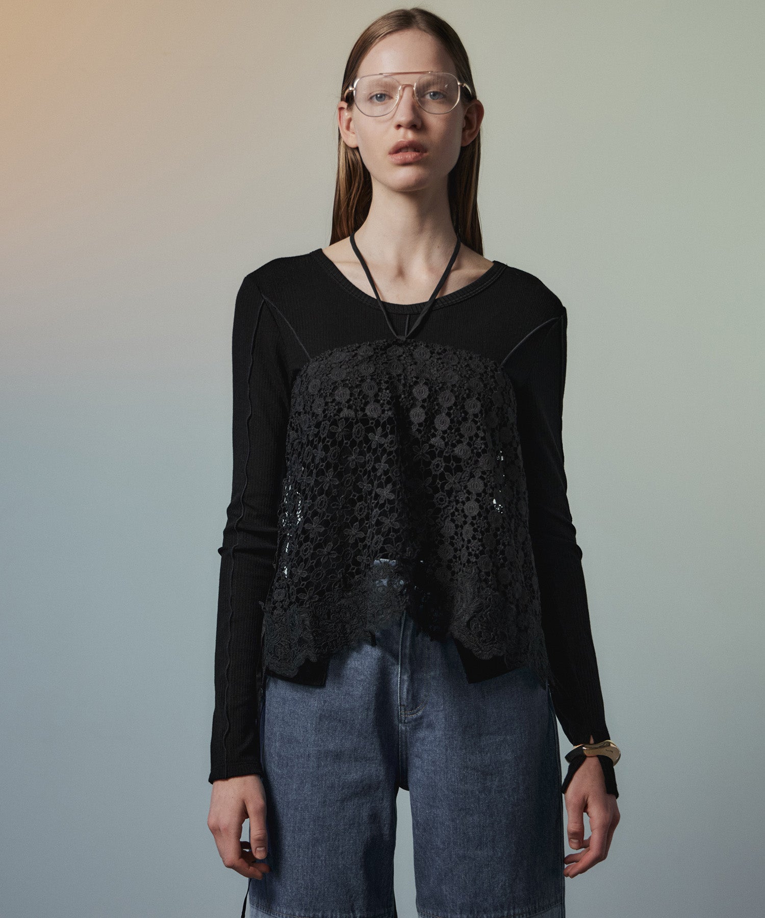 【26AUTUMN PRE-ORDER】Multi-Way Lace Wrap Skirt