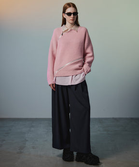 【26AUTUMN PRE-ORDER】Zipper Knit