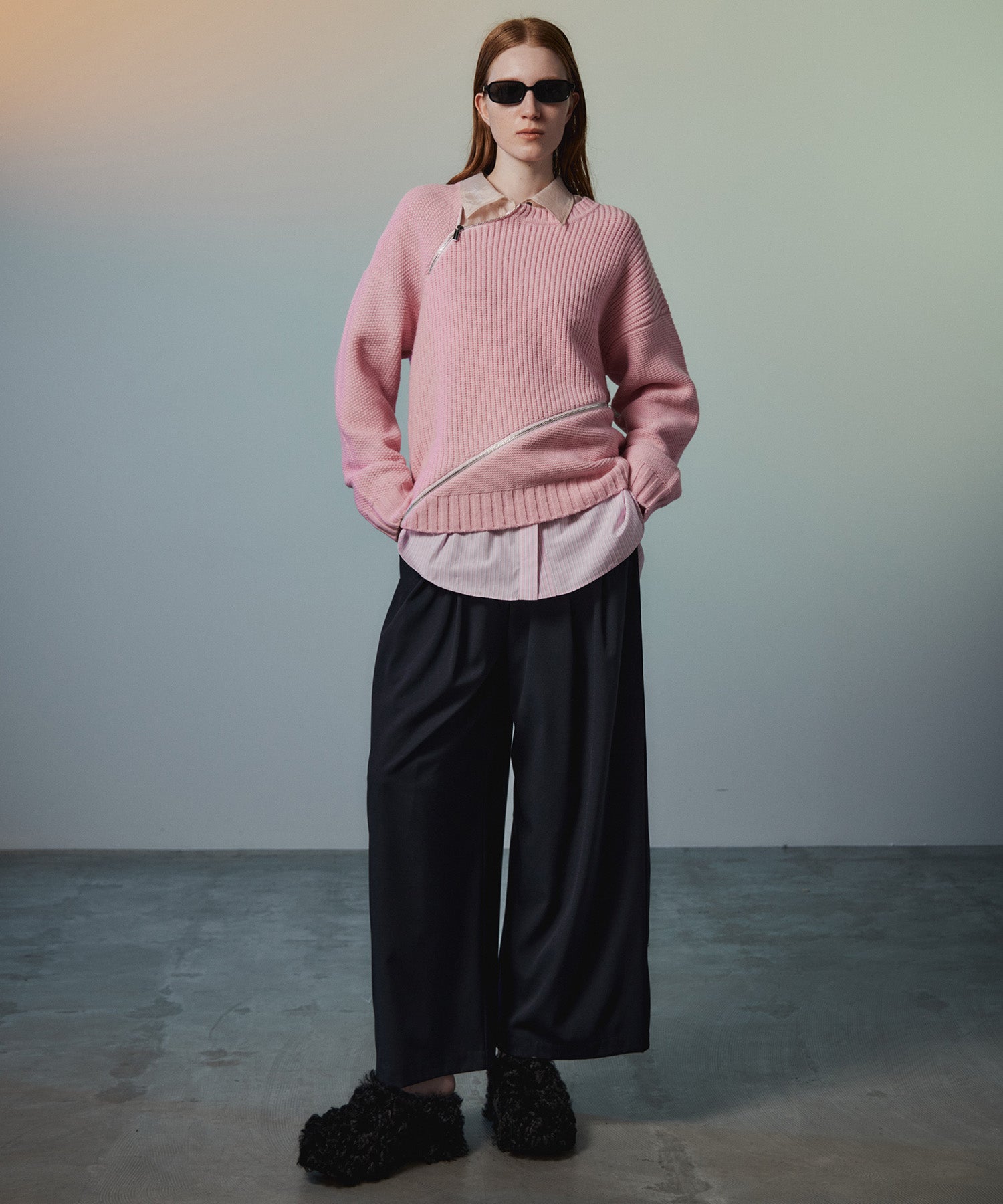 【26AUTUMN PRE-ORDER】Zipper Knit