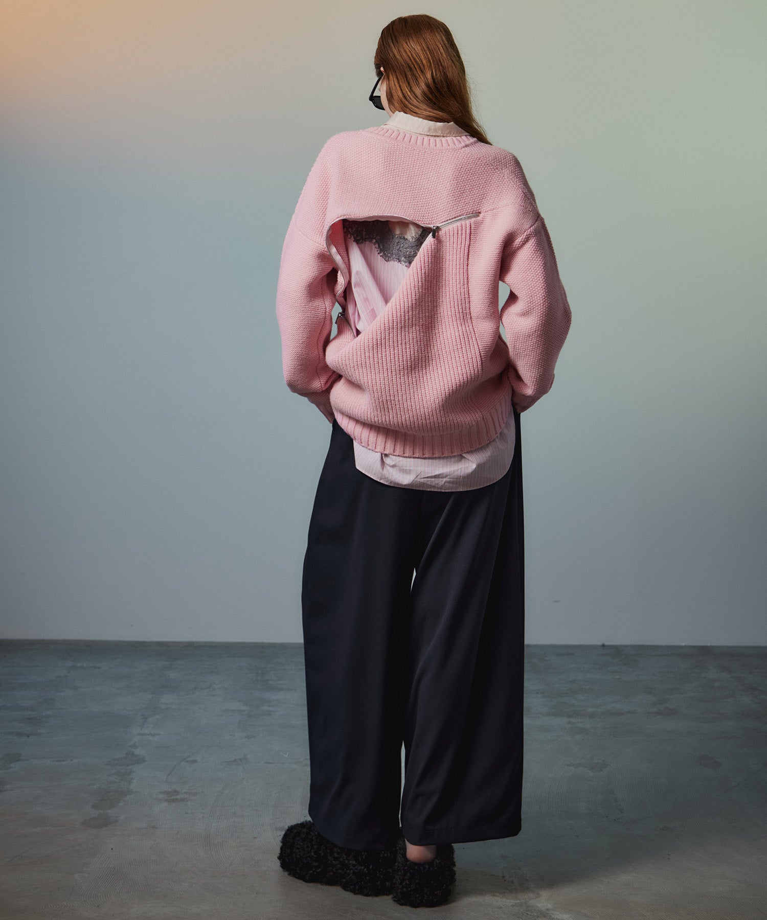 【26AUTUMN PRE-ORDER】Zipper Knit