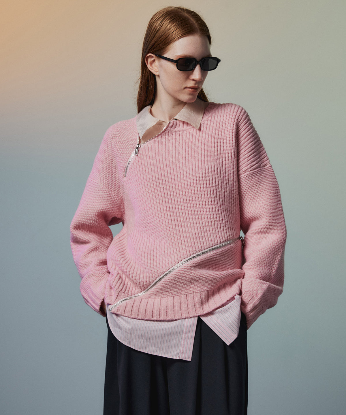 【26AUTUMN PRE-ORDER】Zipper Knit