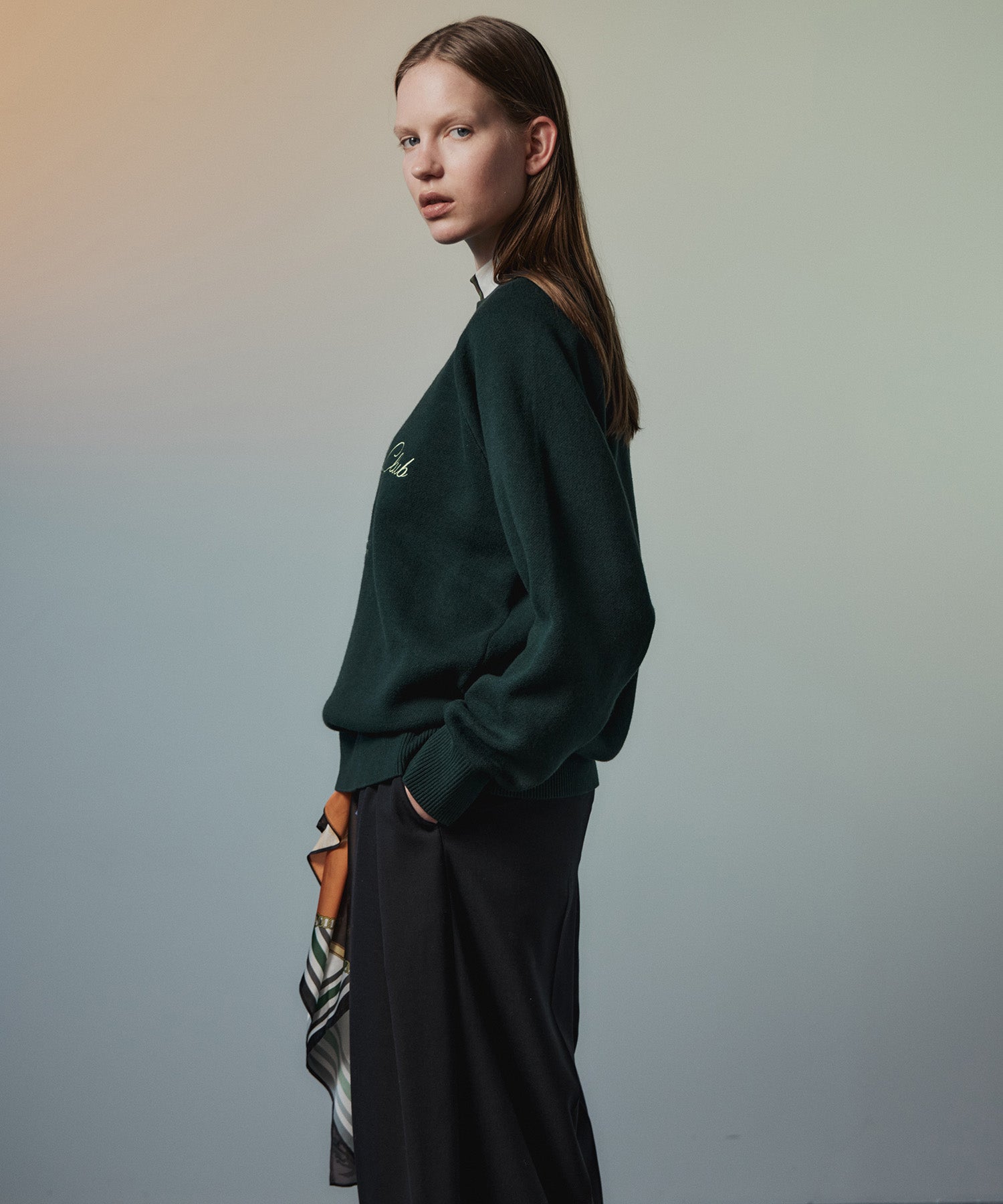 【26AUTUMN PRE-ORDER】Pretty Ugly Club Logo Knit