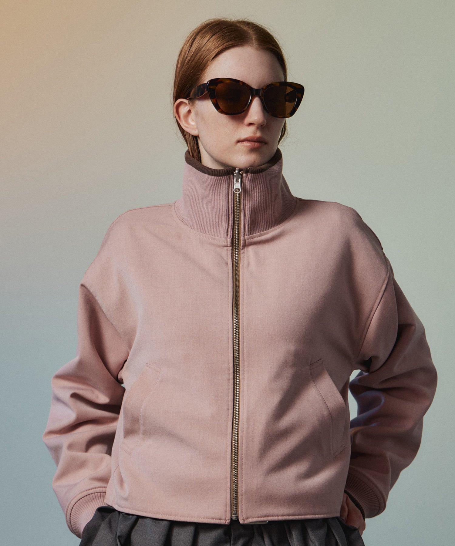 【26AUTUMN PRE-ORDER】Reversible High-Neck Blouson