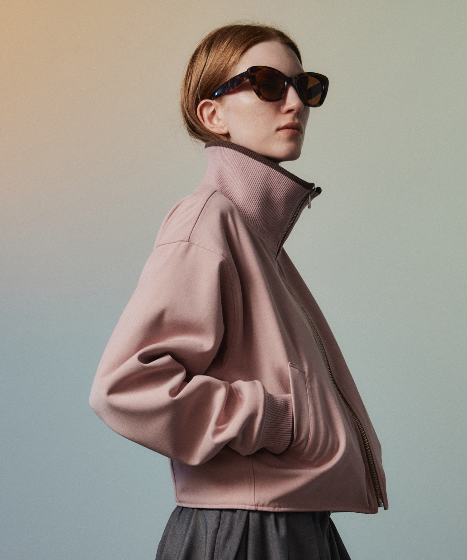 【26AUTUMN PRE-ORDER】Reversible High-Neck Blouson