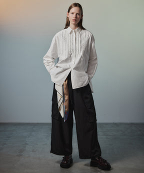 【26AUTUMN PRE-ORDER】Belted Suiting Cargo Pants