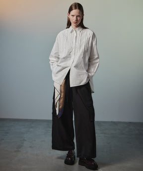 【26AUTUMN PRE-ORDER】Belted Suiting Cargo Pants
